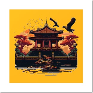 Forbidden City Pixel Art Posters and Art